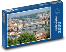 River Arno - Ponte vecchio, Florence Puzzle 2000 pieces - 90 x 60 cm