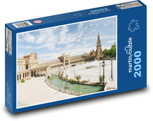 Španielske námestie - Sevilla Puzzle 2000 dielikov - 90 x 60 cm