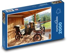 Altes Auto Puzzle 2000 Teile - 90 x 60 cm