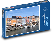 Kopenhaga - Dania Puzzle 2000 elementów - 90x60 cm
