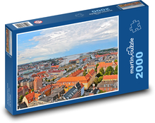 Kopenhaga - Dania Puzzle 2000 elementów - 90x60 cm