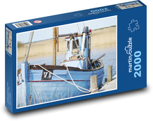 Fischerboot auf dem Fluss Puzzle 2000 Teile - 90 x 60 cm