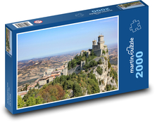 San Marino - věže Puzzle 2000 dílků - 90 x 60 cm