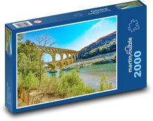 Francie - Pont du gard Puzzle 2000 - 90x60 cm