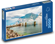Itálie - Garda Puzzle 2000 - 90x60 cm
