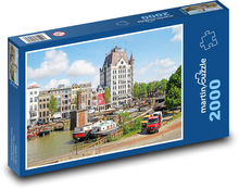 Rotterdam - rieka Puzzle 2000 dielikov - 90 x 60 cm