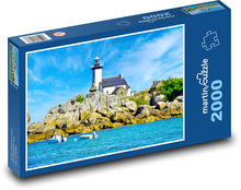 Frankreich - Bretagne Puzzle 2000 Teile - 90 x 60 cm