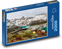 Pornic - Bretaň, Francie Puzzle 2000 dílků - 90 x 60 cm