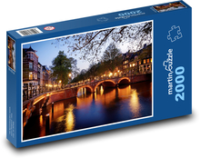 Amsterdam Bridge Puzzle 2000 pieces - 90 x 60 cm