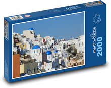 Grécko - Santorini Puzzle 2000 dielikov - 90 x 60 cm