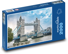 Tower Bridge - Londyn Puzzle 2000 elementów - 90x60 cm