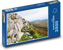 Berg - Treppen Puzzle 2000 Teile - 90 x 60 cm