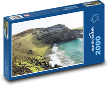 Pláž se zeleným pískem - Havaj Puzzle 2000 dílků - 90 x 60 cm