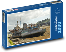 Vrak lode Puzzle 2000 dielikov - 90 x 60 cm