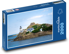 Latarnia morska - rafa Puzzle 2000 elementów - 90x60 cm