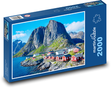 Norwegia - Fiordy Puzzle 2000 elementów - 90x60 cm