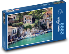 Námorný prístav Puzzle 2000 dielikov - 90 x 60 cm