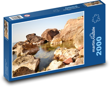 Skaly - more Puzzle 2000 dielikov - 90 x 60 cm