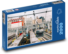 Bahnhof Puzzle 2000 Teile - 90 x 60 cm