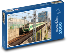 Pociąg do Republiki Korei Puzzle 2000 elementów - 90x60 cm