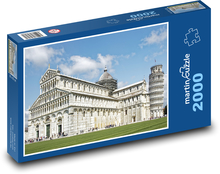 Itálie - Toskánsko - Pisa Puzzle 2000 dílků - 90 x 60 cm