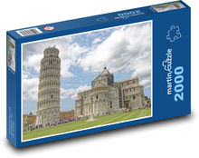 Itálie - Pisa Puzzle 2000 dílků - 90 x 60 cm