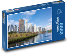 Budovy - Amerika Puzzle 2000 dielikov - 90 x 60 cm