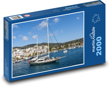 Řecko - Skiathos Puzzle 2000 dílků - 90 x 60 cm