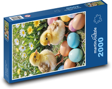 Easter Egg Chickens Puzzle 2000 pieces - 90 x 60 cm