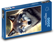 Vlk Puzzle 2000 dielikov - 90 x 60 cm