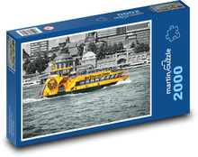 Port w Hamburgu Puzzle 2000 elementów - 90x60 cm