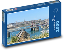 Hafen Puzzle 2000 Teile - 90 x 60 cm