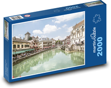 Annecy - Francie Puzzle 2000 dílků - 90 x 60 cm