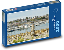 Port - statki Puzzle 2000 elementów - 90x60 cm