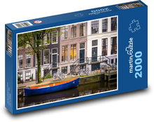 Amsterdam Boat Puzzle 2000 Teile - 90 x 60 cm