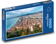 Frankreich - Küste Puzzle 2000 Teile - 90 x 60 cm