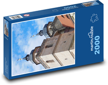 Bayreuth - kostelní věž, Německo Puzzle 2000 dílků - 90 x 60 cm