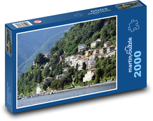 Comské jazero - Taliansko Puzzle 2000 dielikov - 90 x 60 cm