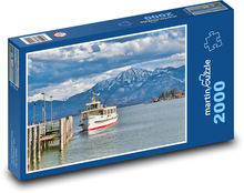 Lake - Boat Puzzle 2000 pieces - 90 x 60 cm