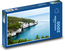 Italie - Gargano Puzzle 2000 dílků - 90 x 60 cm