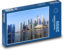Singapur - rieka Puzzle 2000 dielikov - 90 x 60 cm
