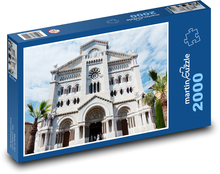 Katedrála - Notre Dame - Monako Puzzle 2000 dielikov - 90 x 60 cm