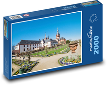 Klášterní zahrada - Německo Puzzle 2000 dílků - 90 x 60 cm