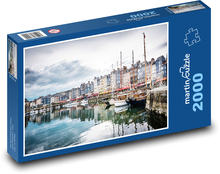 Normandy, coast Puzzle 2000 pieces - 90 x 60 cm