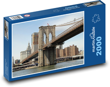 Brooklyn Bridge - Manhattan Puzzle 2000 pieces - 90 x 60 cm
