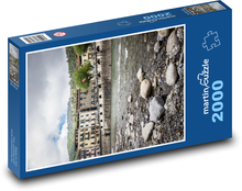 Rzeka - Włochy Puzzle 2000 elementów - 90x60 cm