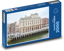 Hiszpania - budynki Puzzle 2000 elementów - 90x60 cm