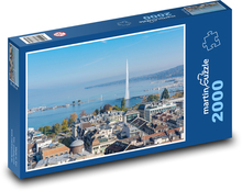 Ženeva, Švajčiarsko Puzzle 2000 dielikov - 90 x 60 cm