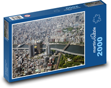Tokio - Japonia Puzzle 2000 elementów - 90x60 cm