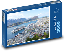 Alesund - Norwegia Puzzle 2000 elementów - 90x60 cm